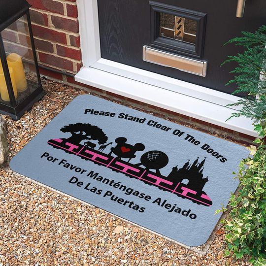 Discover Disney Parks Monorail Rubber Doormat, Disney Welcome Mat, Disneyland Disneyworld, Disney Parks, Disney Lovers, Housewarming Gift