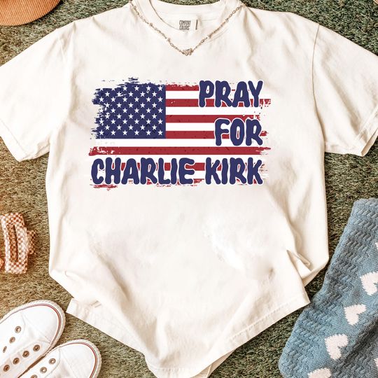 Charlie Kirk Commemorative T-Shirt Freedom Justice Support Tee