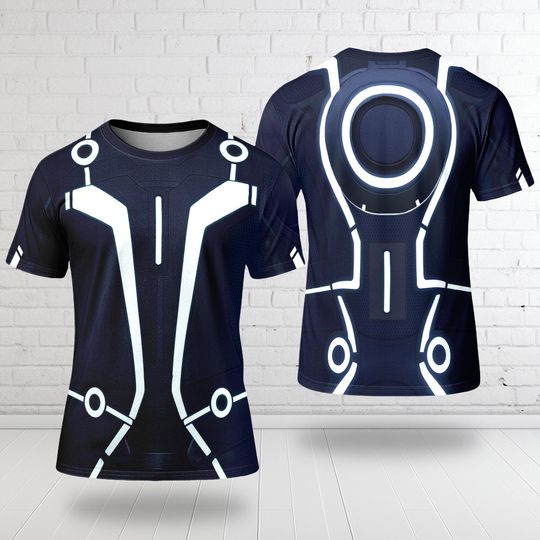 Disney Tron Legacy Cosplay Halloween Shirt, Disney World Roller Coaster, Tron Legacy Magic Kingdom Halloween Costume Shirt
