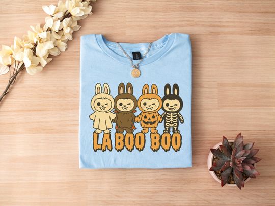 Discover Labobo Halloween Shirt, Spooky Shirt, Trending Cartoon Character Shirt, Labobo Shirt, Halloween Shirt for Gift