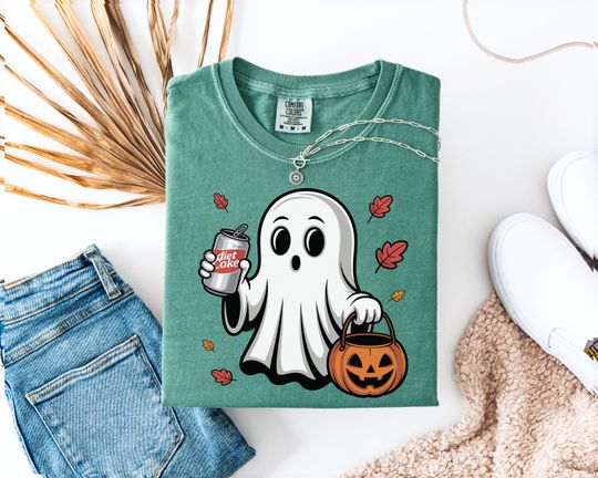 Halloween Diet Coke Ghost Shirt, Diet Coke Ghost Shirt, Funny Ghost Diet Coke Shirt, Diet Coke Shirt,Diet Coke Lover Shirt