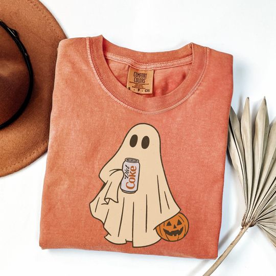 Halloween Diet Coke Ghost Shirt, Diet Coke Ghost Shirt, Funny Ghost Diet Coke Shirt, Diet Coke Lover Shirt