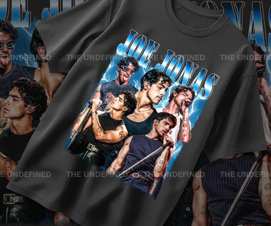 Bootleg 90's Joe Jonas Classic Unisex T-Shirt / Joe Jonas Retro Graphic Shirt / Pop Music Concert 2025 Merch / Jonas Bros Music Tour Shirt