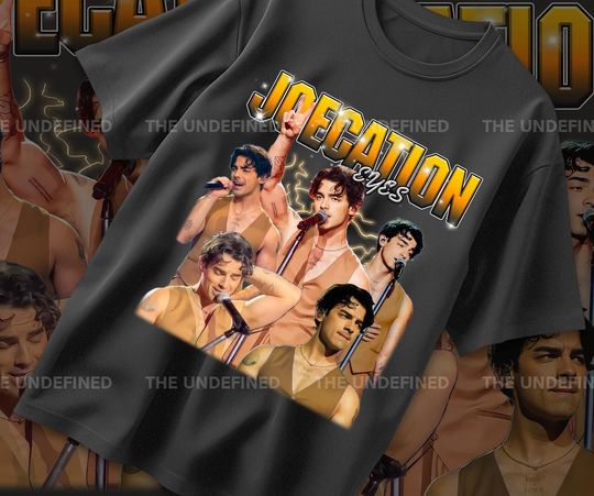 Retro Joe Jonas Classic Unisex T-Shirt / Jonas Bros Vintage Graphic Shirt / Joecation Hip Hop Music Lover Fan Gift / Concert Tour 2025 Shirt