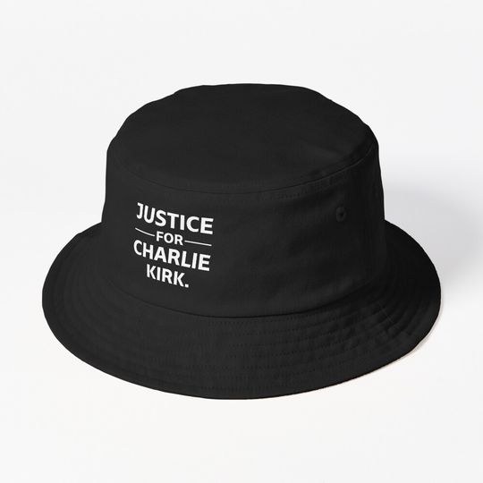Justice for Charlie Kirk 1993-2025 Bucket Hat