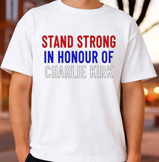 Discover Charlie Kirk T-Shirt | Bold Political Statement Tee