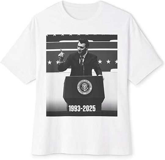 Discover Charlie Kirk Tee, RIP Shirt Stand with Charlie Kirk, Christian Patriotic Tee