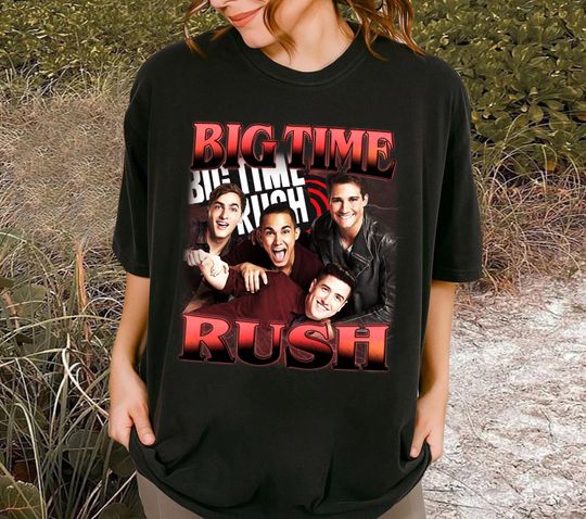 Big Time Rush Band Shirt | Big Time Rush Tour 2025 Shirt | Comfort Colors Shirt | Vintage 90s Shirt | Retro Music Shirt | Concert Band Tee
