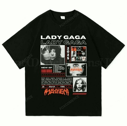 Ld ga Mayhem T-Shirt Tour 2025 Merch
