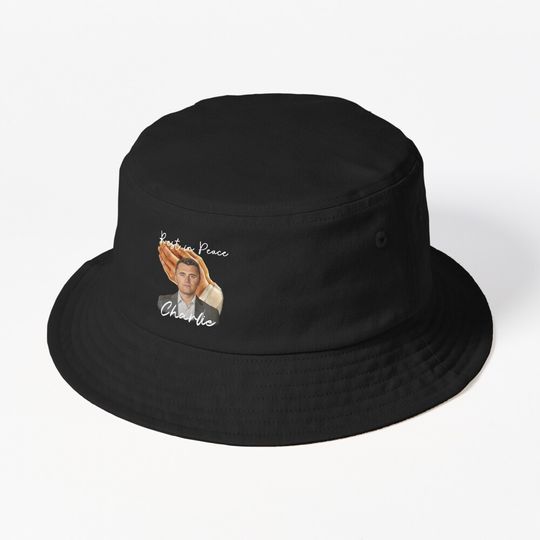 Rest in Peace Charlie Kirk Bucket Hat, Charlie Kirk Memory, Rip Charlie Kirk