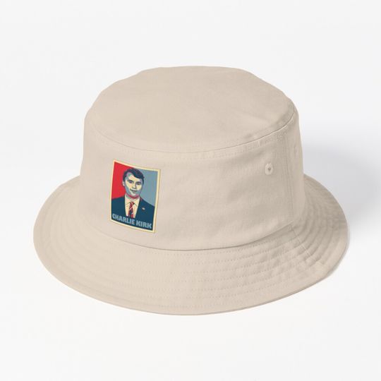 Pray For Charlie Kirk  Bucket Hat, Charlie Kirk Memory, Rip Charlie Kirk