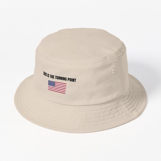 This is The Turning Point Bucket Hat, Charlie Kirk Memory, Rip Charlie Kirk
