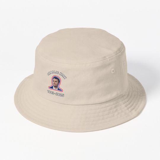 Rip Charlie Kirk Bucket Hat, Charlie Kirk Memory, Rip Charlie Kirk