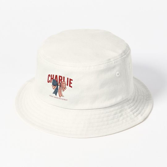 Pray for Charlie Kirk Bucket Hat, Charlie Kirk Memory, Rip Charlie Kirk
