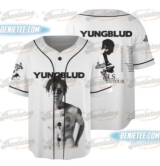 Yungblud Tour Jersey, Yungblud tour 2025 Baseball Jersey, New Album IDOLS tour