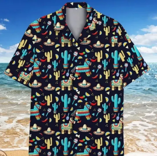 Discover Happy Cinco De Mayo Hawaiian Shirt for Men and Women