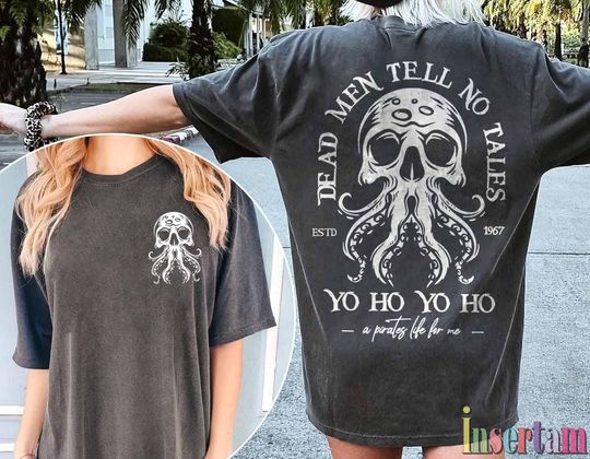 Pirates Of The Caribbean Dead Men Tell No Tales Shirt, Vintage Pirates Shirt, Retro 90s Pirates Shirt