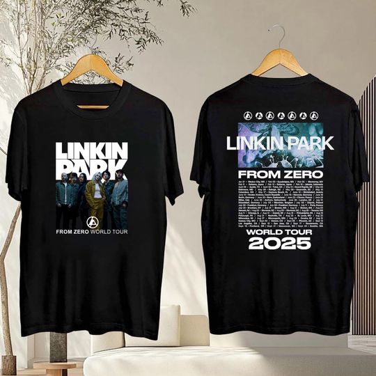 Discover Linkin Park Fan Shirt, Linkin Park Concert Shirt, Linkin Park From Zero World Tour 2025 Shirt, Linkin Park Graphic Shirt, Linkin Park Merch
