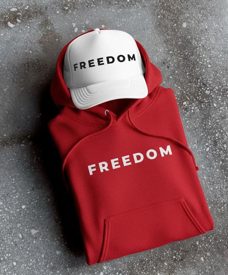 Discover Charlie Kirk Hat, Freedom Hat, Foam Trucker Hat, Embroidered Hat