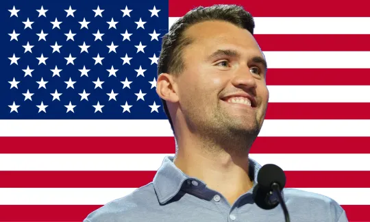 USA Flag Charlie Kirk RIP 2025 House Flag