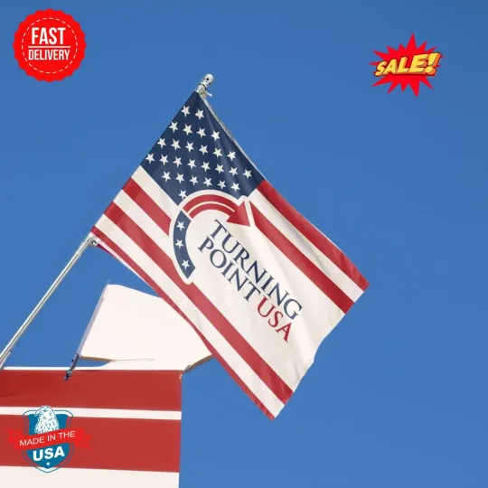 Turning Point USA, RIP Memorial Charlie Kirk Flag