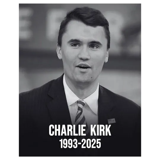 Discover Charlie Kirk Tribute Poster – Rest In Peace Memorial Artwork
