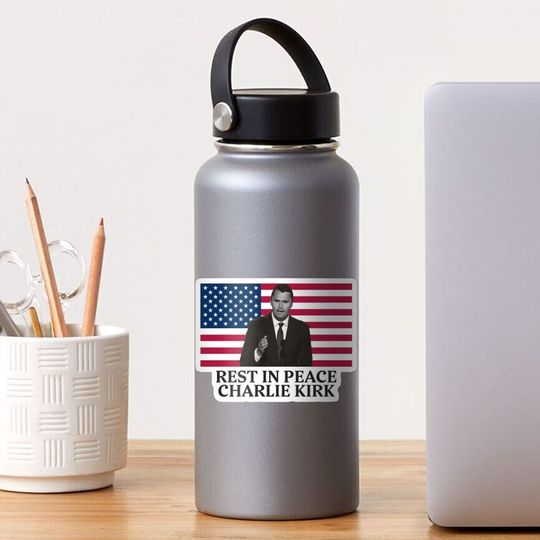 Discover Rest In Peace Charlie Kirk Sticker