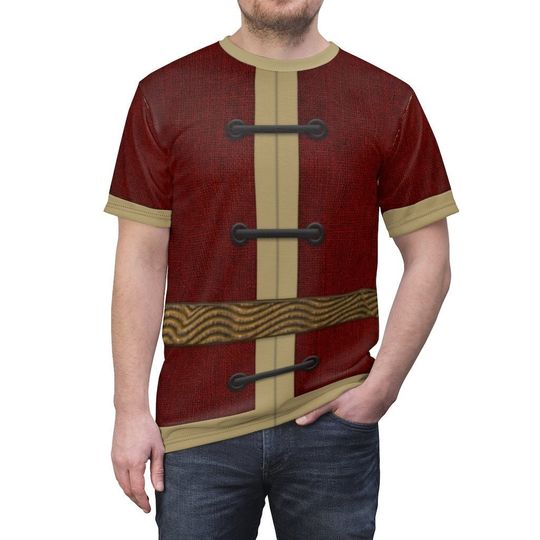 Discover Mr. Ping Costume, Animation Goose Cosplay, Kung Fu Master Shirt, Cartoon Dad Birthday Gifts, Chinese Chef Outfits, Family Matching T-Shirts