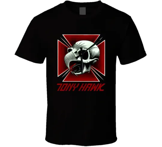 Discover Tony Hawk black t shirt