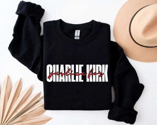 Discover Justice for Charlie Kirk Sweatshirt, Assassination Shirt, Patriot Shirt