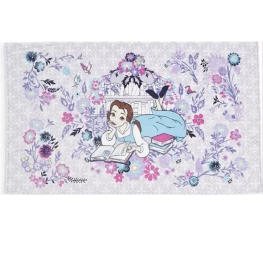 Discover Vera Bradley Plush Throw Blanket Disney Beauty & The Beast Belle Floral Blanket