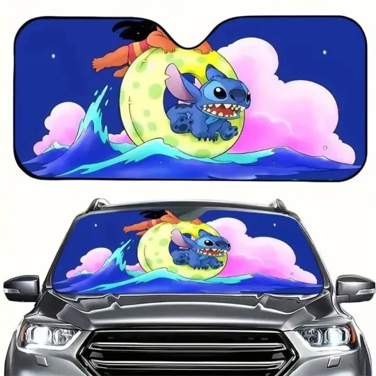 Discover Lilo &amp Stitch Halloween On The High Seas Spooky Season Car Windshield Sun 3D