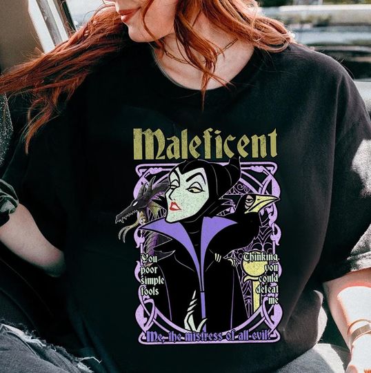 Discover Retro Villain Shirt, Bad Witches Club, Funny Villain Era Shirt