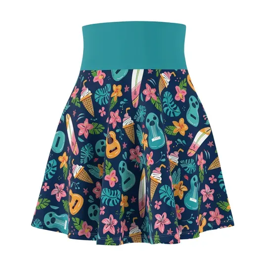 Discover Ohana Tropical Aloha Skater Skirt