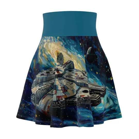 Discover Millennium Falcon Skater Skirt
