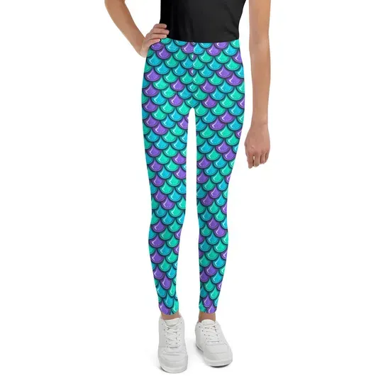 Discover Mermaid Leggings, Gift for Women