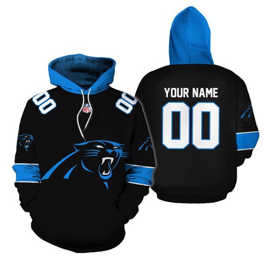 Personalized Carolina Panthers Hoodie 2025 Season Football Team Apparel Gift