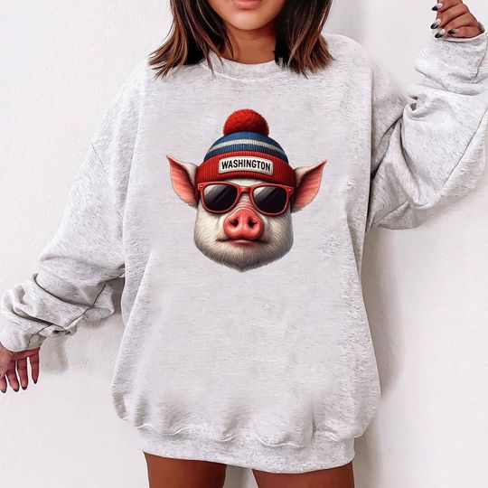 Discover Vintage Washington Football Sweatshirt, Game Day Shirt, Sunday Football Shirt, Washington Crewneck Sweatshirt,Washington Football Shirt.