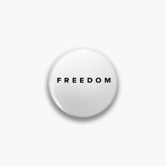 Charlie Kirk  - Justice for Charlie Kirk, charlie kirk freedom Pin