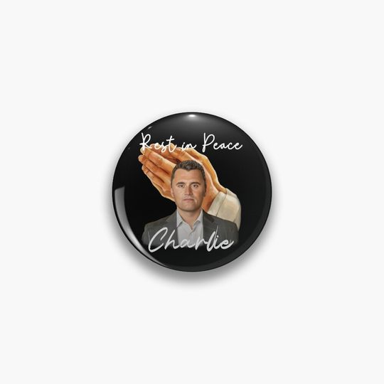 Rest in Peace Charlie Kirk Pin
