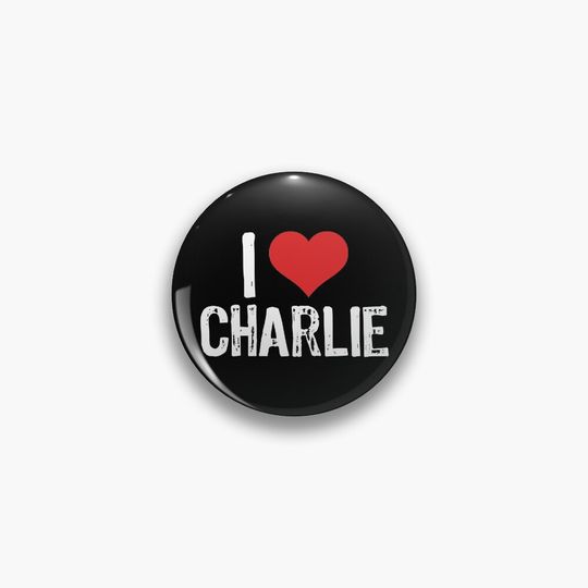 Discover I Love Charlie Pin