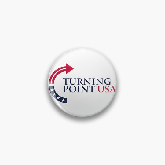 Turning Point USA Charlie Kirk  Pin