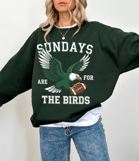 Philadelphia Football Sweatshirt, Retro Eagle Sweatshirt, Football Fan Gift, Game Day Sweatshirt