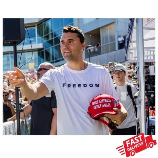 Discover Freedom Charlie Kirk Shirt, USA America Shirt Memorial Remembrance Charlie