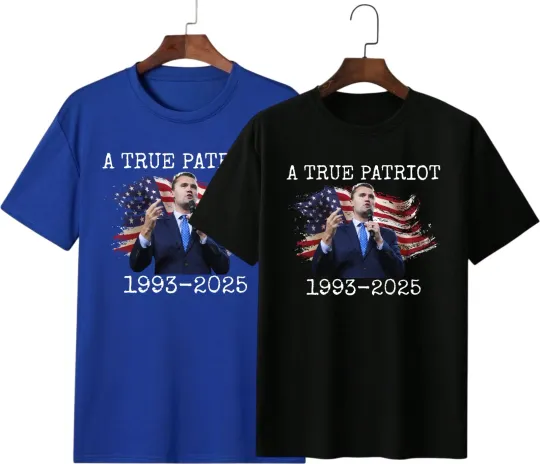 Charlie Kirk T Shirt, A True Patriot Charlie Kirk Jumper, Tribute To Charlie