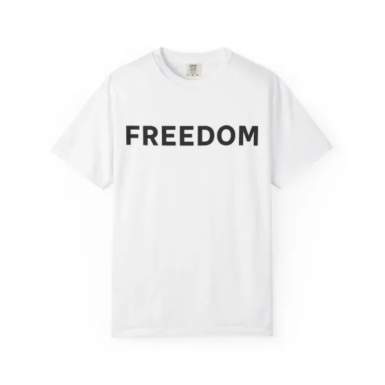 Discover Freedom Charlie Kirk Comfort White T Shirt, Charlie Kirk Memory, Rip Charlie Kirk