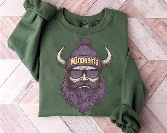 Discover Minnesota Football Sweatshirt, Vintage Football Sweatshirt, Game Day Sweatshirt