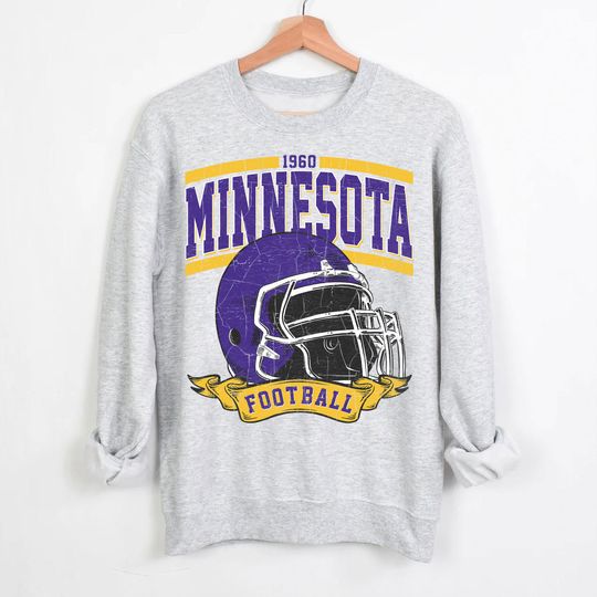 Discover Minnesota Football Sweatshirt, Vintage Football Sweatshirt, Game Day Sweatshirt