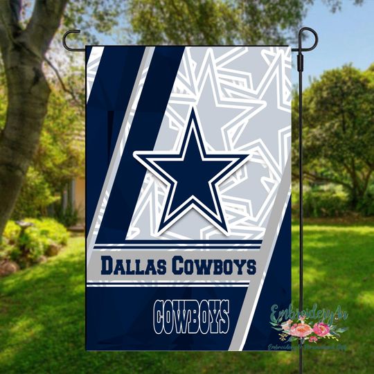 Dallas Cowboys Garden Flag - Football Decor for Yard and Garden