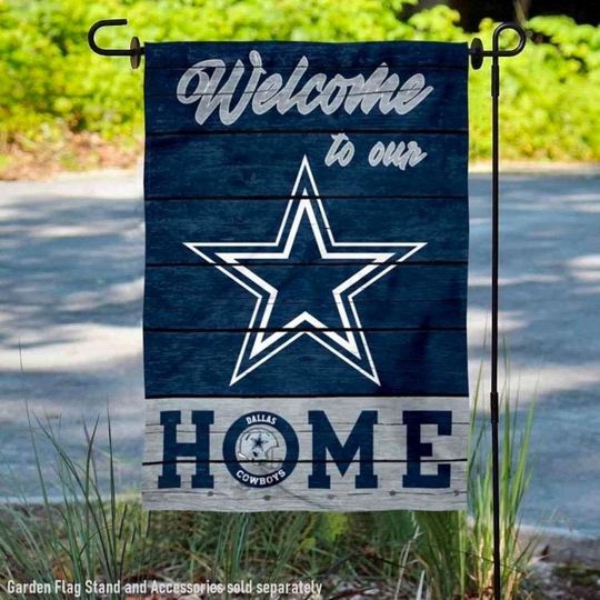 Dallas Cowboys Garden Flag - Football Decor for Outdoor & Garden